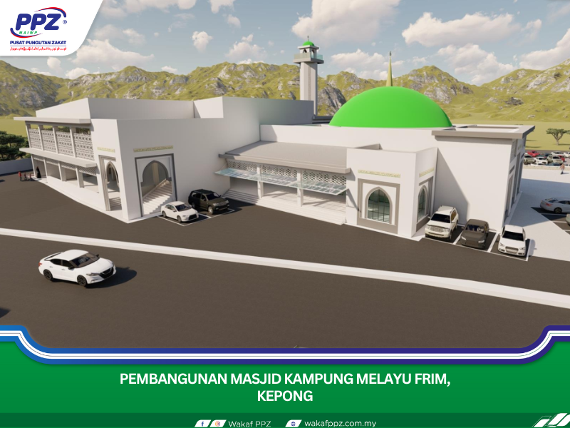 Pembangunan Masjid Kampung Melayu Frim, Kepong