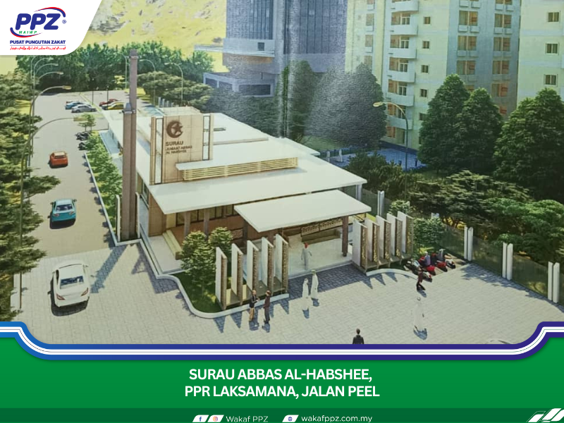 Pembangunan Surau Abbas Al-Habshee, Ppr Laksamana, Jalan Peel