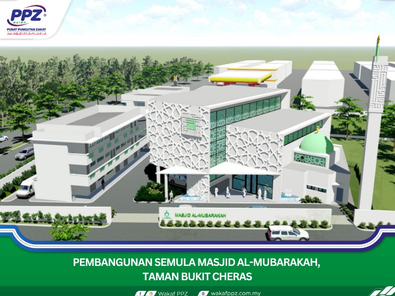 Pembangunan Semula Masjid Al-Mubarakah, Taman Bukit Cheras